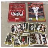 St. Louis Cardinals trading cards & magazine