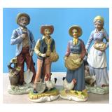 Vintage figurines 7-9 inches
