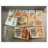 Vintage grocery store stamp books
