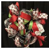 "Merry Christmas" Wreath by Vickie Miller