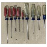 Craftsman Screwdriver Set, Flats and Phillips