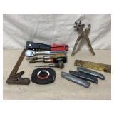 Craftsman ratchet, Lufkin 100' Measure,(3) Box