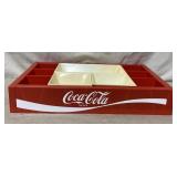 Vintage Coca Cola 'The Refresh Tray' Plastic