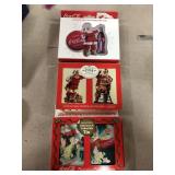 3 Coca Cola playing Card Tin Sets