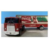 Buddy L Coca Cola Mack Truck & trailer