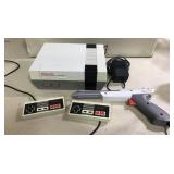 Nintendo NES-001 gaming system with 2