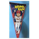 Albert Pujols Home Run pennant