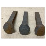 (3) 6.5 in. Railroad Spikes
