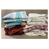 Lot of bath towels