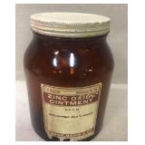 Vintage Zinc Oxide Ointment bottle Vintage Zinc Oxide Ointment bottle