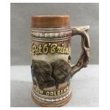 Retro Pat O'Brien's ceramic stein New Orleans Retro Pat O'Brien's ceramic stein New Orleans