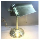 Brass Desk Lamp -Works Brass Desk Lamp -Works