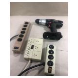 Power Strips and Craftsman Drill no Battery Power Strips and Craftsman Drill no Battery