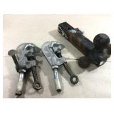 Reese 3-way Hitch and 2- Clamps Reese 3-way Hitch and 2- Clamps