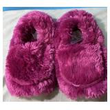 Microwaveable slippers in hot pink-large womens Microwaveable slippers in hot pink-large womens