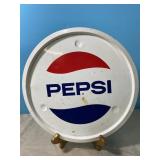 Vintage 12' tin, Pepsi tray-stand not incl Vintage 12' tin, Pepsi tray-stand not incl