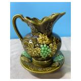 Vintage PWF Japan 6' tall pitcher & bowl Vintage PWF Japan 6' tall pitcher & bowl
