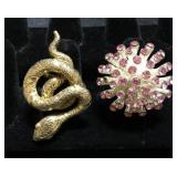 Two cool costume rings! Two cool costume rings!