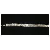 Sterling Silver 925 shiny bracelet made in Italy, Sterling Silver 925 shiny bracelet made in Italy,