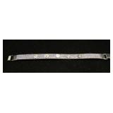 14KT Gold and stainless steel bracelet made in 14KT Gold and stainless steel bracelet made in
