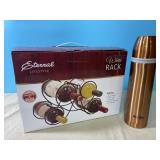 NEW Eternal Lifestyle wine rack and new Mr Coffee NEW Eternal Lifestyle wine rack and new Mr Coffee