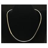 Sterling Silver 925 vintage necklace Made in Sterling Silver 925 vintage necklace Made in