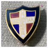 Antique Christian Crusader pin Antique Christian Crusader pin