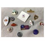 Various lapel pins, American Red Cross, BAC, Various lapel pins, American Red Cross, BAC,