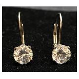 Sterling Silver 925 Pretty sparkly earrings, Sterling Silver 925 Pretty sparkly earrings,