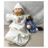 Cabbage Patch Doll and Reindeer Eeyore Cabbage Patch Doll and Reindeer Eeyore