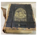 ANTIQUE German Bible-fragile ANTIQUE German Bible-fragile