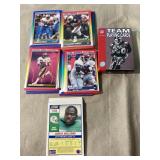 Collection of NFL collectors cards and Collection of NFL collectors cards and