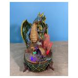 Dragon light up music box-8' 'A Blue Danube Waltz' Dragon light up music box-8' 'A Blue Danube Waltz'