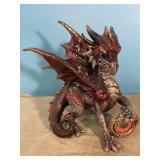 Poly resin dragon, 9' tall Poly resin dragon, 9' tall