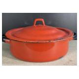 Vintage enamelware pot Vintage enamelware pot