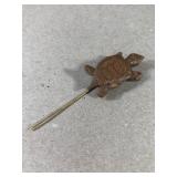 Hat Pin Wooden Turtle Hat Pin Wooden Turtle