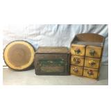 Mikah National Adhesives Box,7x5, Wooden Mikah National Adhesives Box,7x5, Wooden