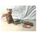 Ty Beanie Babies, Claude and Scorch Ty Beanie Babies, Claude and Scorch