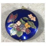Vintage enamelware pendant 1' Vintage enamelware pendant 1'