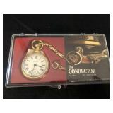 The Conductor By Westclox Pocket Watch Train The Conductor By Westclox Pocket Watch Train