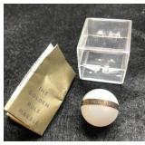 Vintage Golden Rule Marble Opalescent White in Vintage Golden Rule Marble Opalescent White in