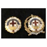 2-1/20 10k Gold Filled 4.45g Lapel Pins 2-1/20 10k Gold Filled 4.45g Lapel Pins