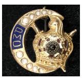 10k Fraternal Lapel Pin 2.59g 10k Fraternal Lapel Pin 2.59g