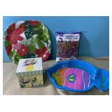 Summer party pack! trays, box & more Summer party pack! trays, box & more