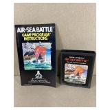 1981 Atari Air Sea Battle w/ instructions-not 1981 Atari Air Sea Battle w/ instructions-not