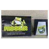 1982 Atari Frogger game with instruction manual 1982 Atari Frogger game with instruction manual