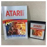 1982, Atari 2600 Raiders of the Lost Ark game 1982, Atari 2600 Raiders of the Lost Ark game