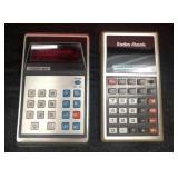 2 Retro Calculators -Radio Shack and Unisonic 811 2 Retro Calculators -Radio Shack and Unisonic 811