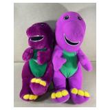 VINTAGE musical, singing Barney plush toys VINTAGE musical, singing Barney plush toys