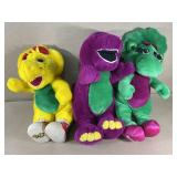 Vintage Barney, Baby Bop and BJ plush toys- Vintage Barney, Baby Bop and BJ plush toys-